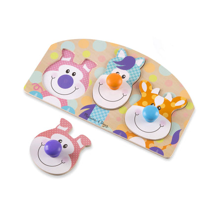 Melissa & Doug Farm Jumbo Knob Puzzle