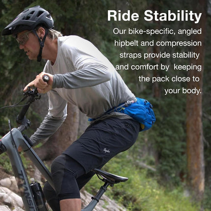 Sac banane de cyclisme unisexe Osprey Seral 7L avec réservoir Hydraulics, noir