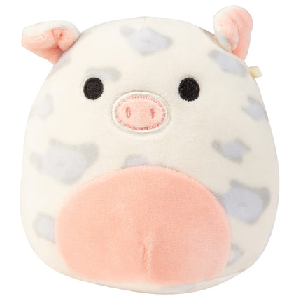 Squishmallows Peluche de Granja Misterioso de 5 Pulgadas - Recibe 1 de 4 Estilos - Jazwares Oficial - Caballo, Cerdo, Burro o Cabra - Juguete de Peluche Mini Suave y Blandito Coleccionable - Regalo para Niños y Niñas