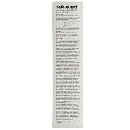 YFCACT Merck Animal Health Safe Guard Equine Dewormer Paste