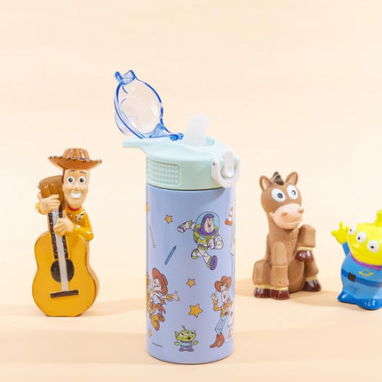Zak Designs Disney Toy Story Sage 14oz Leak-Proof Straw Kids Water Bottle