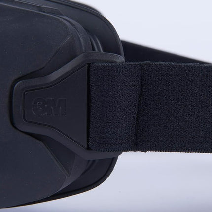 3M GoggleGear Eye Protective Goggle 3000 Series, Clear Scotchgard Anti-Fog/Anti-Scratch Lens, Premium Cloth Strap, TPV Shroud, 1 Pair, GG3301-SGAF, ANSI Z87.1, CSA Z94.3, D3 D4 Rating