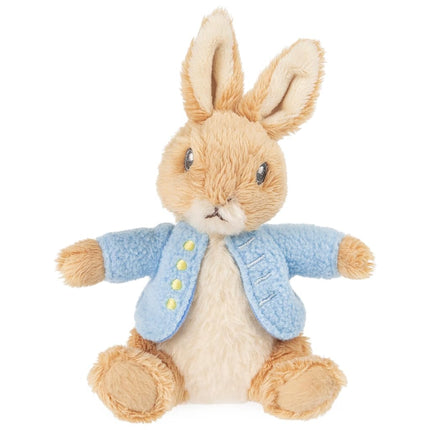 GUND Beatrix Potter Peter Rabbit Easter Basket Sensory Toy Playset, 4-Piece Plush Toy Playset for Ages 1 and Up, 8.5”
