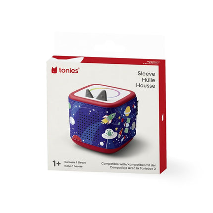 Tonies Sleeve - Decorative Wrap for Toniebox 2 - Space