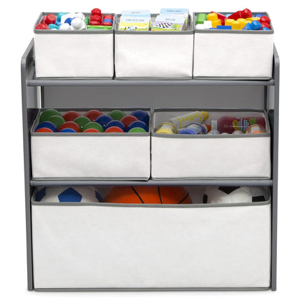 Juego de 4 Piezas para Sala de Juegos de Niños Pequeños Delta Children, Gris/Blanco