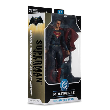 DC Multiverse Superman (Heat Vision) (Batman V Superman: Dawn of Justice) 7in Action Figure