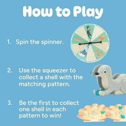 Educational Insights Sophie's Seashell Scramble Game