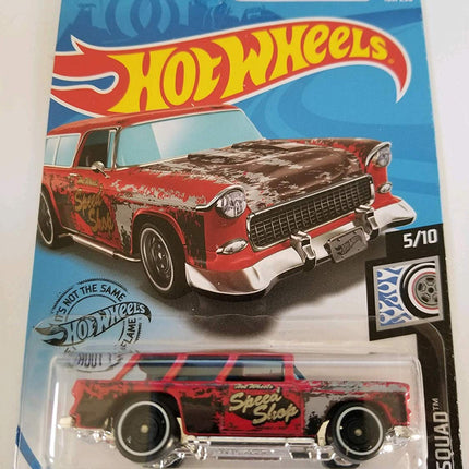 Hot Wheels 2019 Rod Squad Classic '55 Nomad, 183/2
