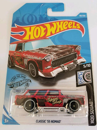 Hot Wheels 2019 Rod Squad Classic '55 Nomad, 183/2