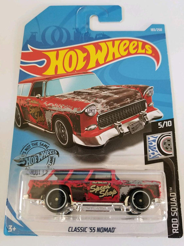 Hot Wheels 2019 Rod Squad Classic '55 Nomad, 183/2