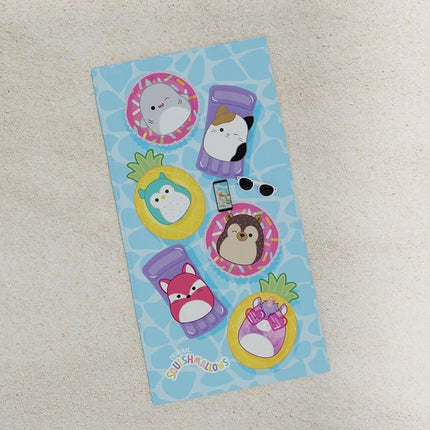 Franco Squishmallows Super Soft Cotton Bath/Pool/Beach Towel, 58 in x 28 in