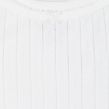 The Children's Place Girls' Sleeveless Cami, White -6 Pack, Small