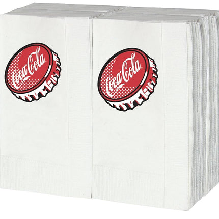 Tablecraft CC402 Graphic Napkins (100 Pack), 3.75"