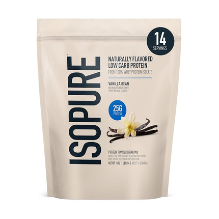 Isopure Protein Powder, Natural Tahitian Vanilla, 