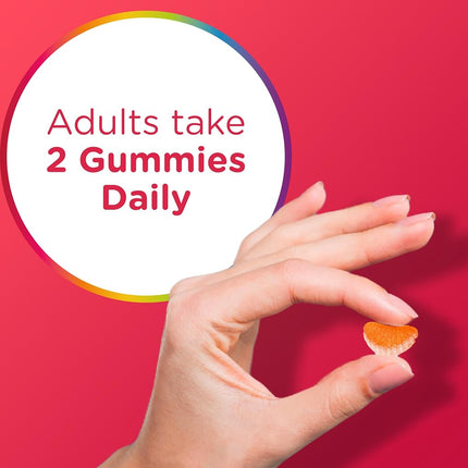 Centrum Multigummies Omega 3 Gummy Multivitamin for Adults, Fruit, 110 Count