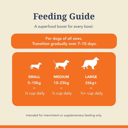 K9 Natural Beef Green Tripe Freeze-Dried Dog Food Booster, Grain-Free, 250g