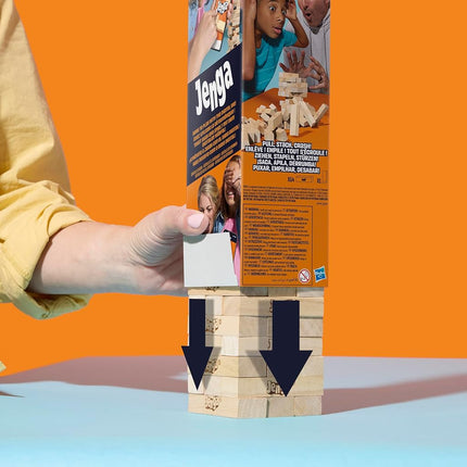 Official Hasbro Games Jenga Game with Digital Die