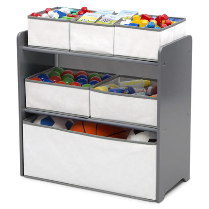 Juego de 4 Piezas para Sala de Juegos de Niños Pequeños Delta Children, Gris/Blanco