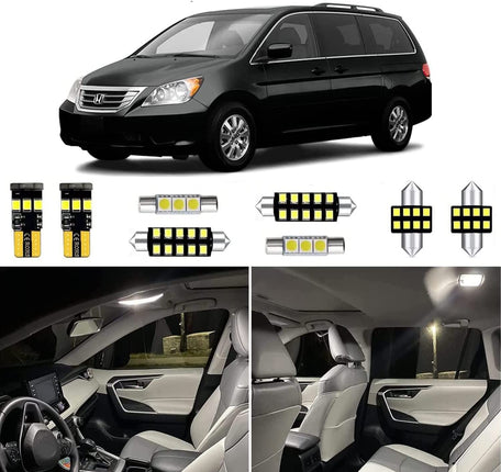 18pcs Odyssey Interior Led Lights Kit for 2011 201