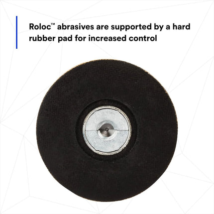 3M 5540 3" Roloc Disc Pad Assembly