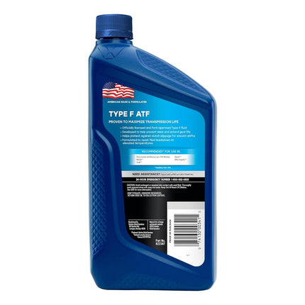 Valvoline (VV341-6PK) Type-F Automatic Transmission Fluid - 1 Quart, (Case of 6)