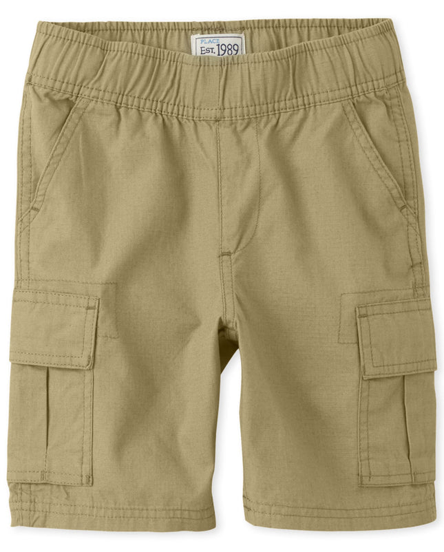 The Children's Place Boys' Pull on Cargo Shorts, W