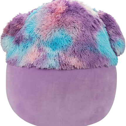 Squishmallows Peluche Officielle Kellytoys 20 cm Eden le Bigfoot Violet, Jouet en Peluche Extrêmement Doux