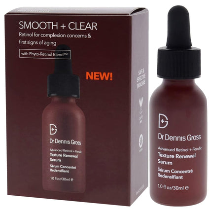 Dr. Dennis Gross Advanced Retinol Plus Ferulic Texture Renewal Serum For Unisex 1 oz Serum