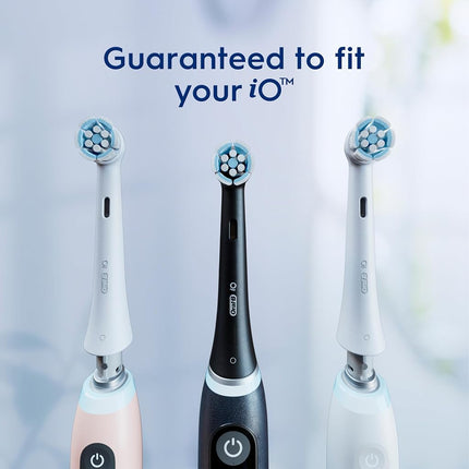 Oral-B iO Gentle Care Replacement Brush Heads, Electric Toothbrush Brush Heads, White, 2 Count