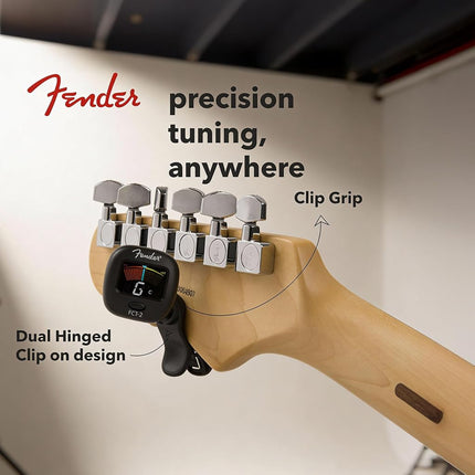 Afinador de clip profesional Fender FCT-2