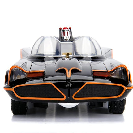 Jada 98625 - BATMOBILE DieCast Model Car from Classic TV Series with Figures Batman and Robin