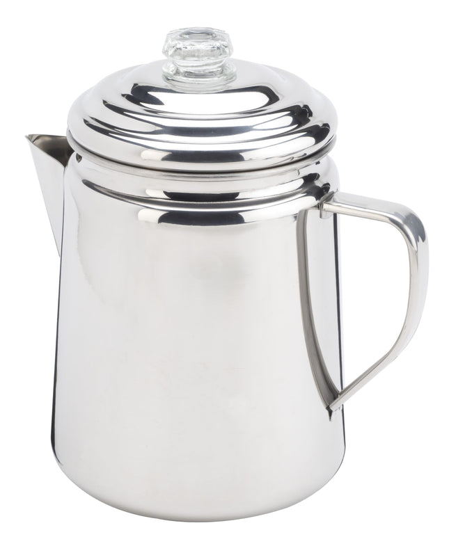 Coleman Stainless Steel Coffee Percolator, 12-Cup 
