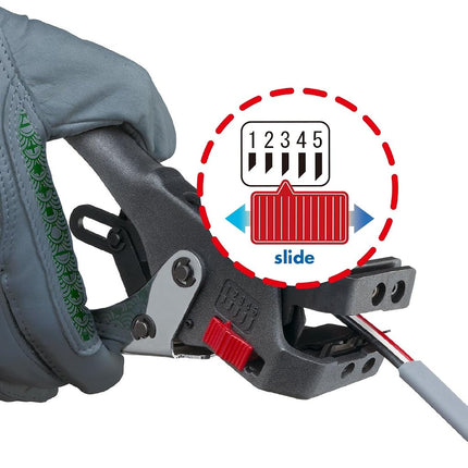 VESSEL 3200VA-1 VA Wire Stripper, Compatible with Electrician Proficiency Exam, VVF EM-EEF