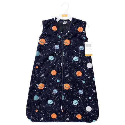 Saco de Dormir de Felpa de Piel Sintética Unisex para Bebés Hudson Baby, Manta Ponible, Espacio, 12-18 Meses, Espacio, 12-18 Meses