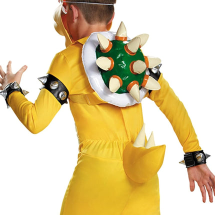 Disfraz de Lujo de Bowser de Super Mario Bros. para Niños Talla L