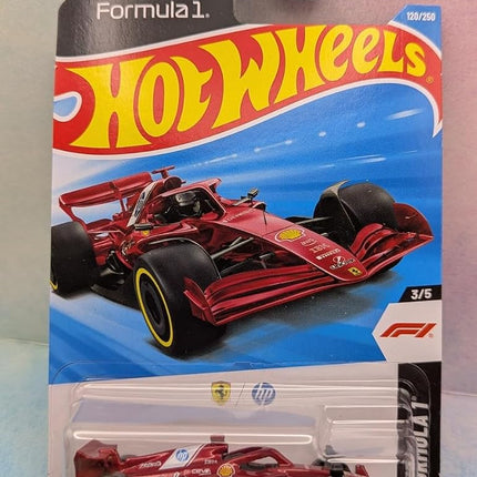 Hot Wheels Scuderia Ferrari HP [Red] Formula 1 3/5, 120/250-1:64 Scale Diecast Toy Vehicle