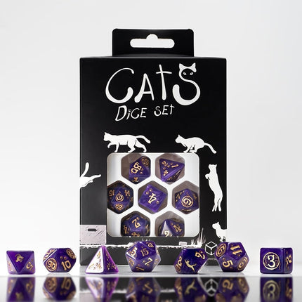 Q-Workshop Cats Dice Set: Purrito