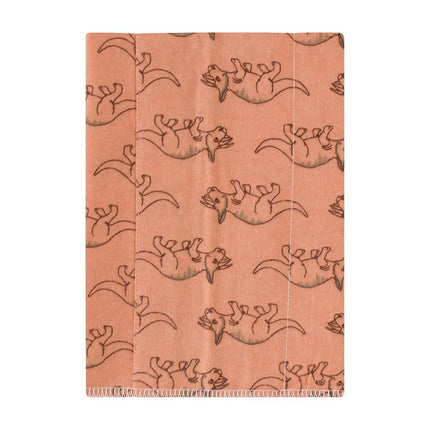 Hudson Baby Paños para eructar de franela de algodón unisex para bebé, paquete de 4 unidades de aventuras de dinosaurios, talla única