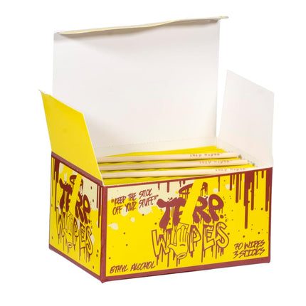 Terp Wipes - The Go to Wipes for Glass, Ceramic, Metal, More | 70 Wipes & 3 Sticks Per Box