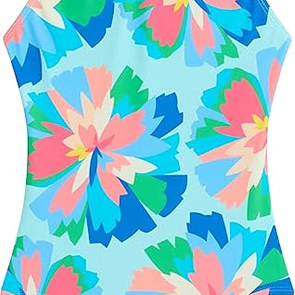Maillot de bain une pièce Kanu Surf Hurricane Beach Sport UPF 50 pour fille, bleu Kiana, 14