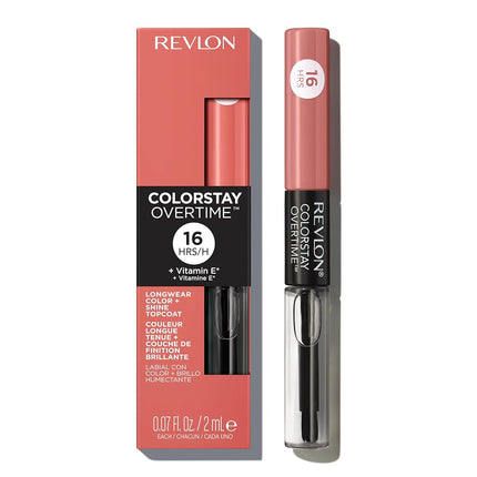 Revlon Liquid Lipstick with Clear Lip Gloss, Color
