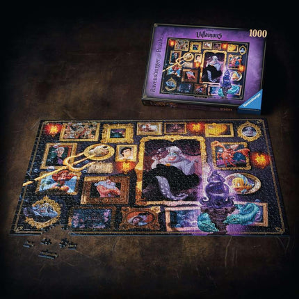 Ravensburger Disney Villainous Ursula Little Mermaid Jigsaw Puzzle for Adults and Kids Age 12 Years Up - 1000 Pieces