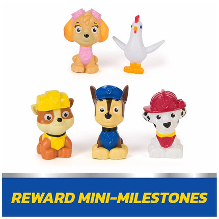 Paw Patrol Rewards Box, 8 Mini Figures, 2 Animal Figures, 4 Sticker Sheets and 1 Pup Squad Racer, Kids Toys for Boys and Girls Ages 3 and Up