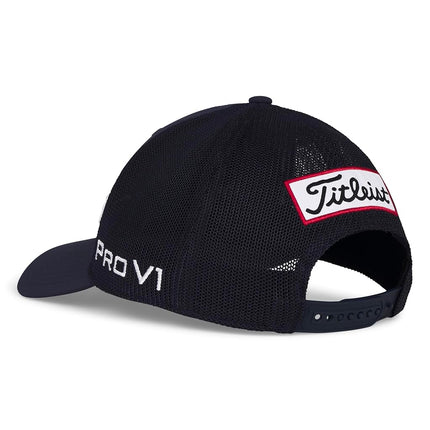 Casquette de golf Titleist Tour Performance Mesh pour homme, marine/blanc