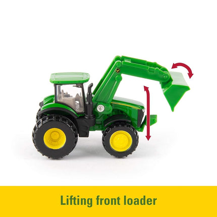 ERTL 3" Iron 3 Pack of John Deere Die-Cast Replicas - Tractor, Gator and Skid Steer Toys , Green