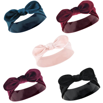 Hudson Baby Cotton and Synthetic Headbands, Size 0