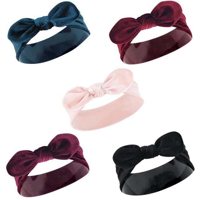 Hudson Baby Cotton and Synthetic Headbands, Size 0