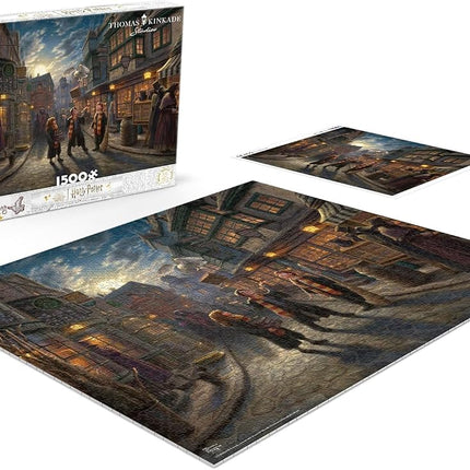 Ceaco - Thomas Kinkade - Harry Potter - Diagon Alley - 1500 Piece Jigsaw Puzzle