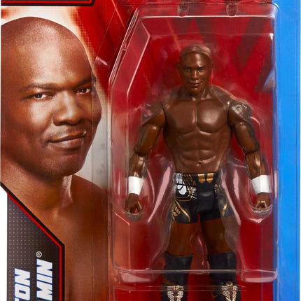 Mattel WWE Figura de acción básica, Shelton Benjamin, Figura coleccionable articulada de 15,24 cm para niños de 6 años en adelante