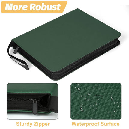 Foalgo Trading Card Binder, Card Collection Binder Album Folder with 720 Side Loading Pockets, 9 Pocket Trading Card Album Folder for TGC,MTG, Baseball Cards, Yugioh